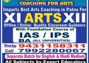 Foundation Course for 11th & 12th for arts students