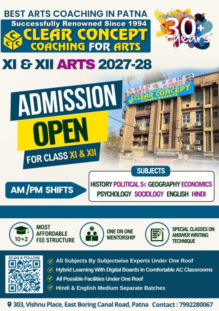 clear concept coaching for arts xi and xii